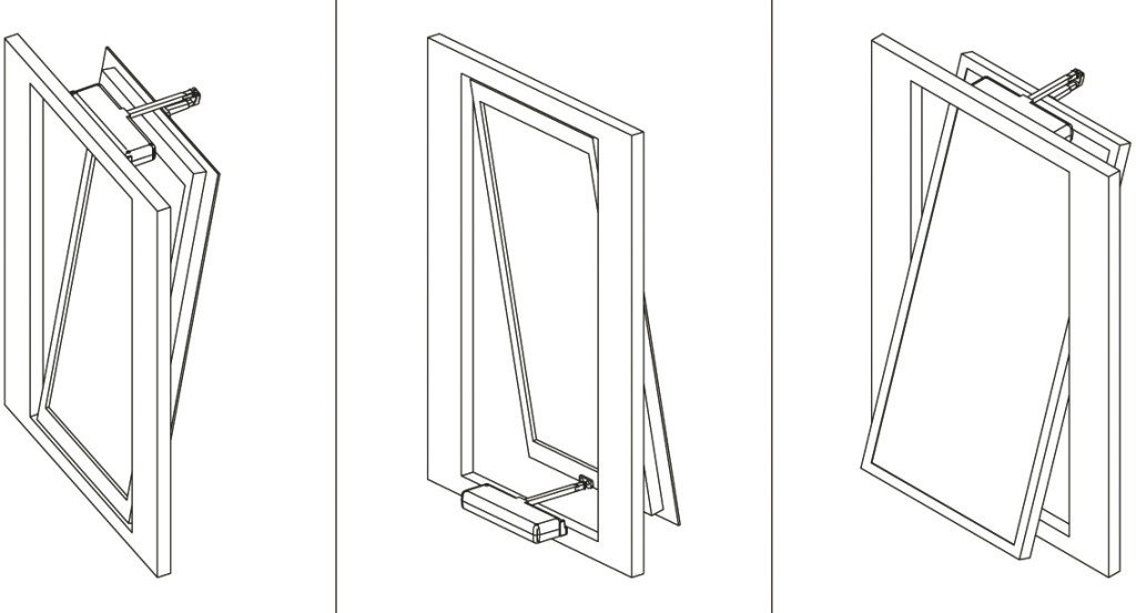 Operator for top or bottom hinged windows