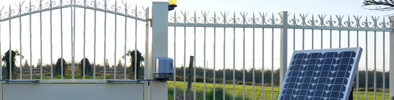 Automatismi per cancelli energia solare