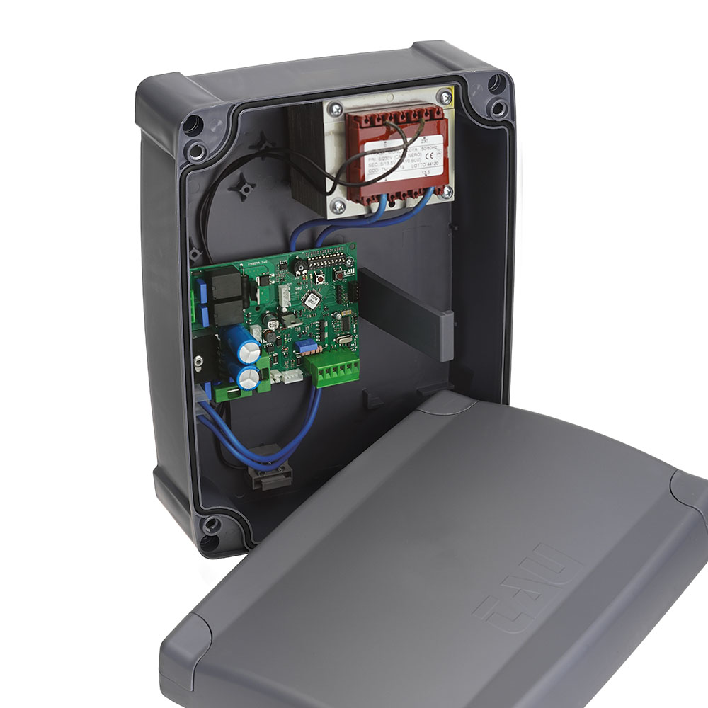 Electronic control unit for DC up-and-over garage door openers