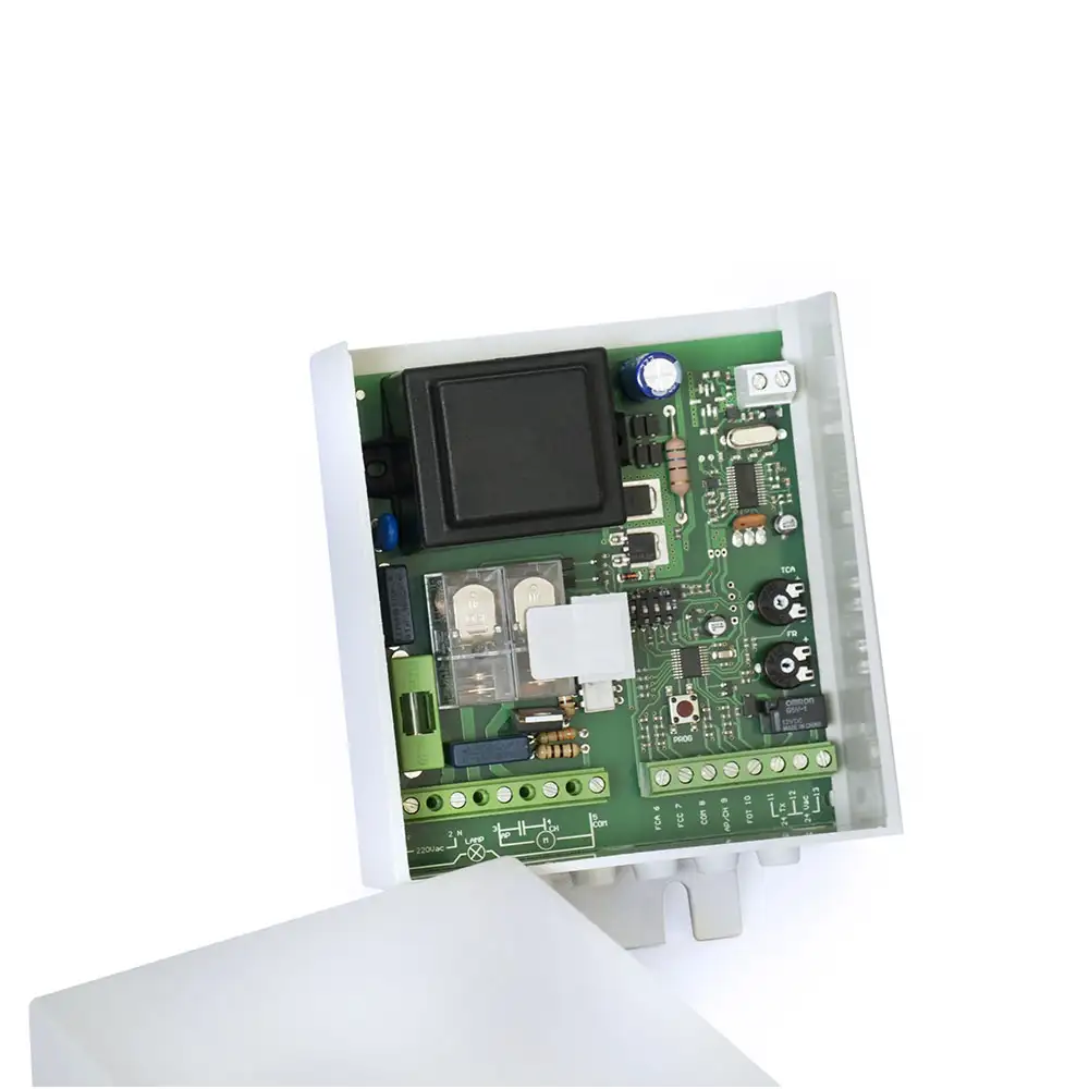 Centrale de commande 230 V pour rideaux métalliques et
volets roulants