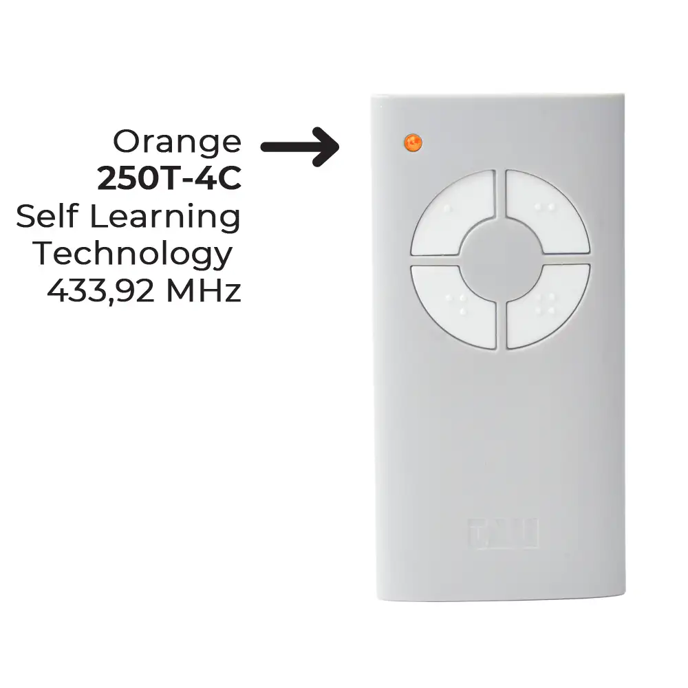 Con Tecnología Rolling Code, Dip Switch, Self Learning