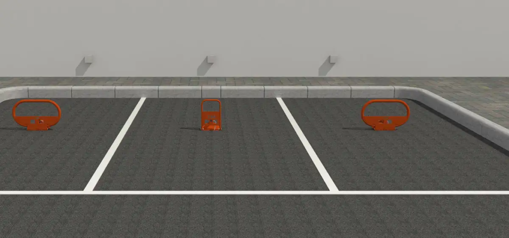 Dispositif de réservation de parking manuel