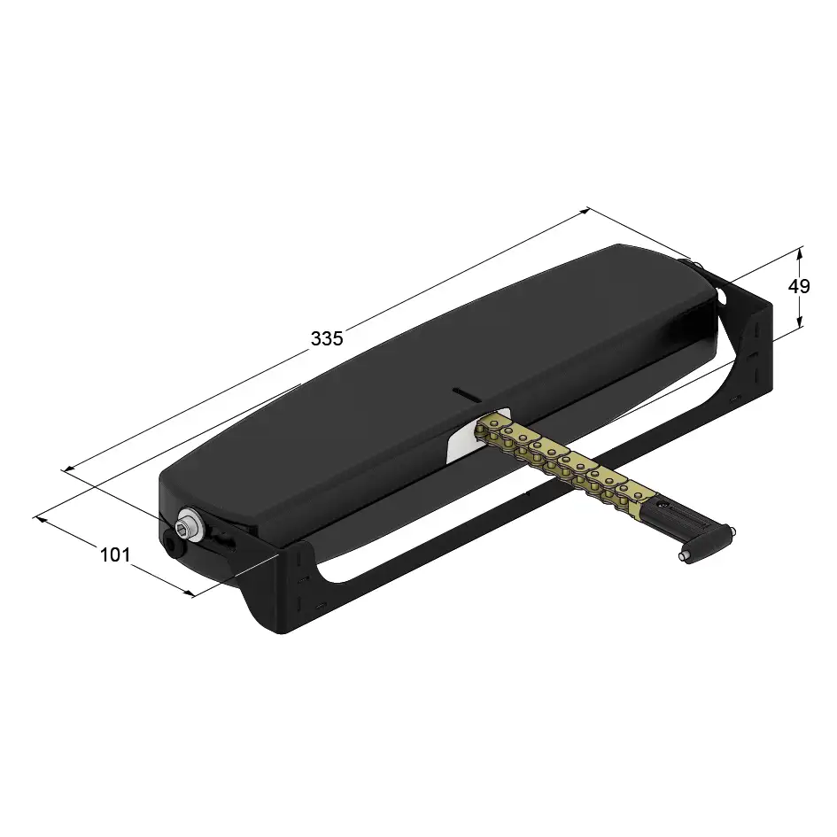 Getriebemotor für Kippfenster