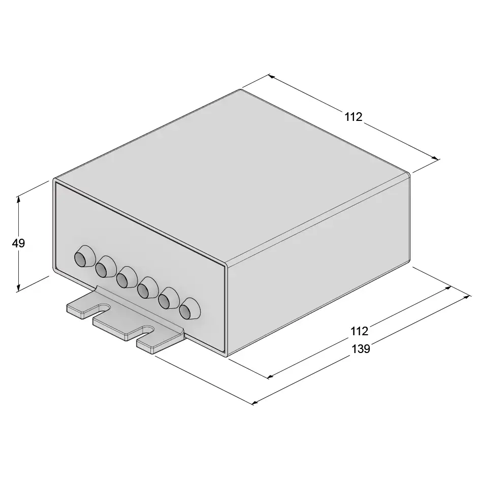 Quadro elettronico di comando 230 V AC per serrande e
tapparelle