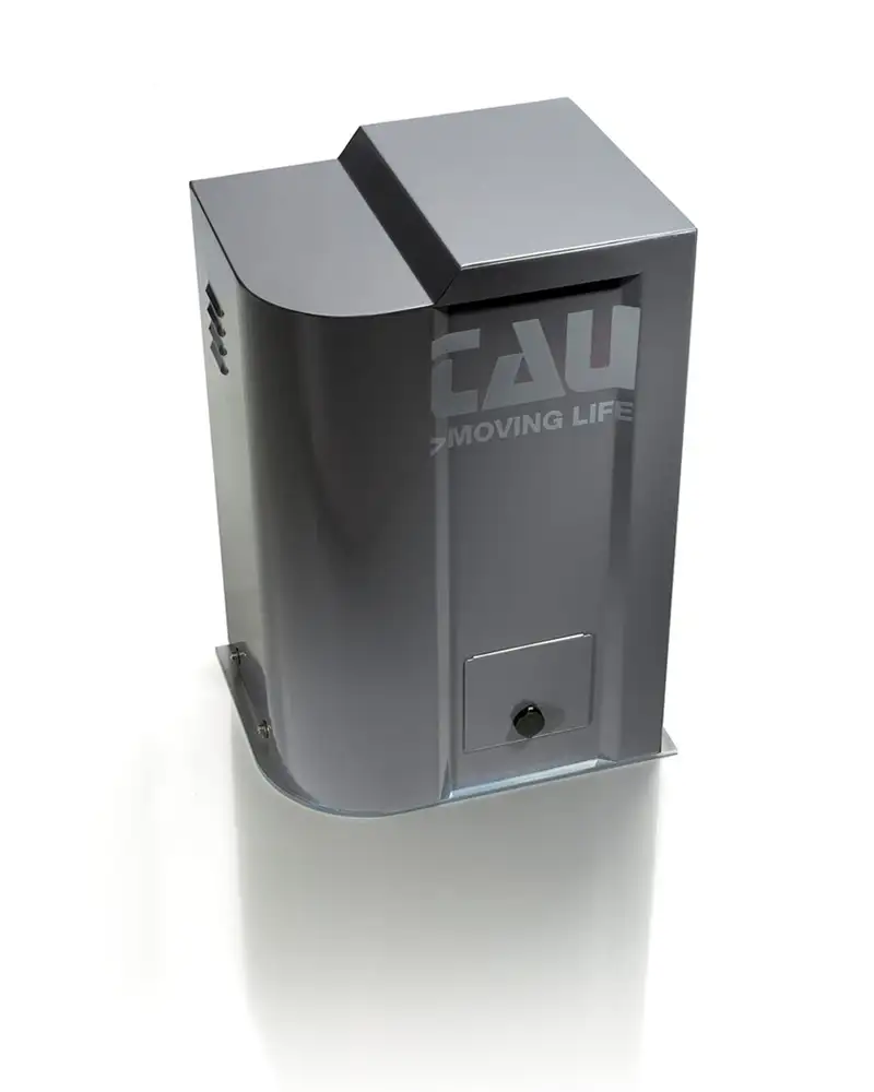 230 Volt. Automação para portõe de correr com folha até 4000 Kg. Velocidade
até 18 m/min