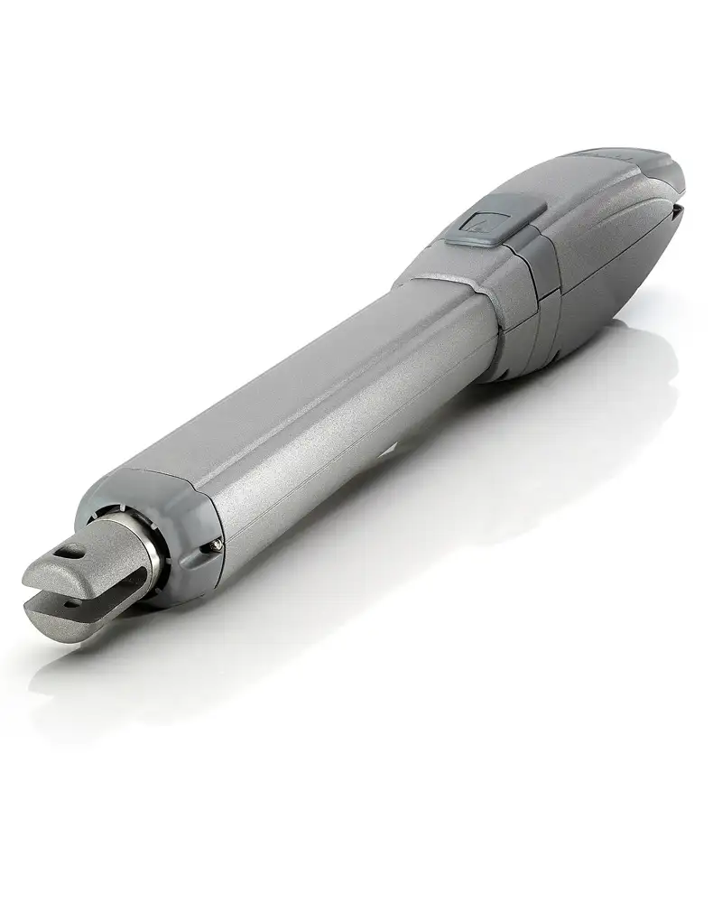 ARM290BI 18 Volt.Automazioni per cancelli ad ante battenti fino a 6 m per anta.
Apertura in 21 sec.