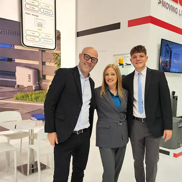TAU sales manager on 2023 Sicurezza Exhibition