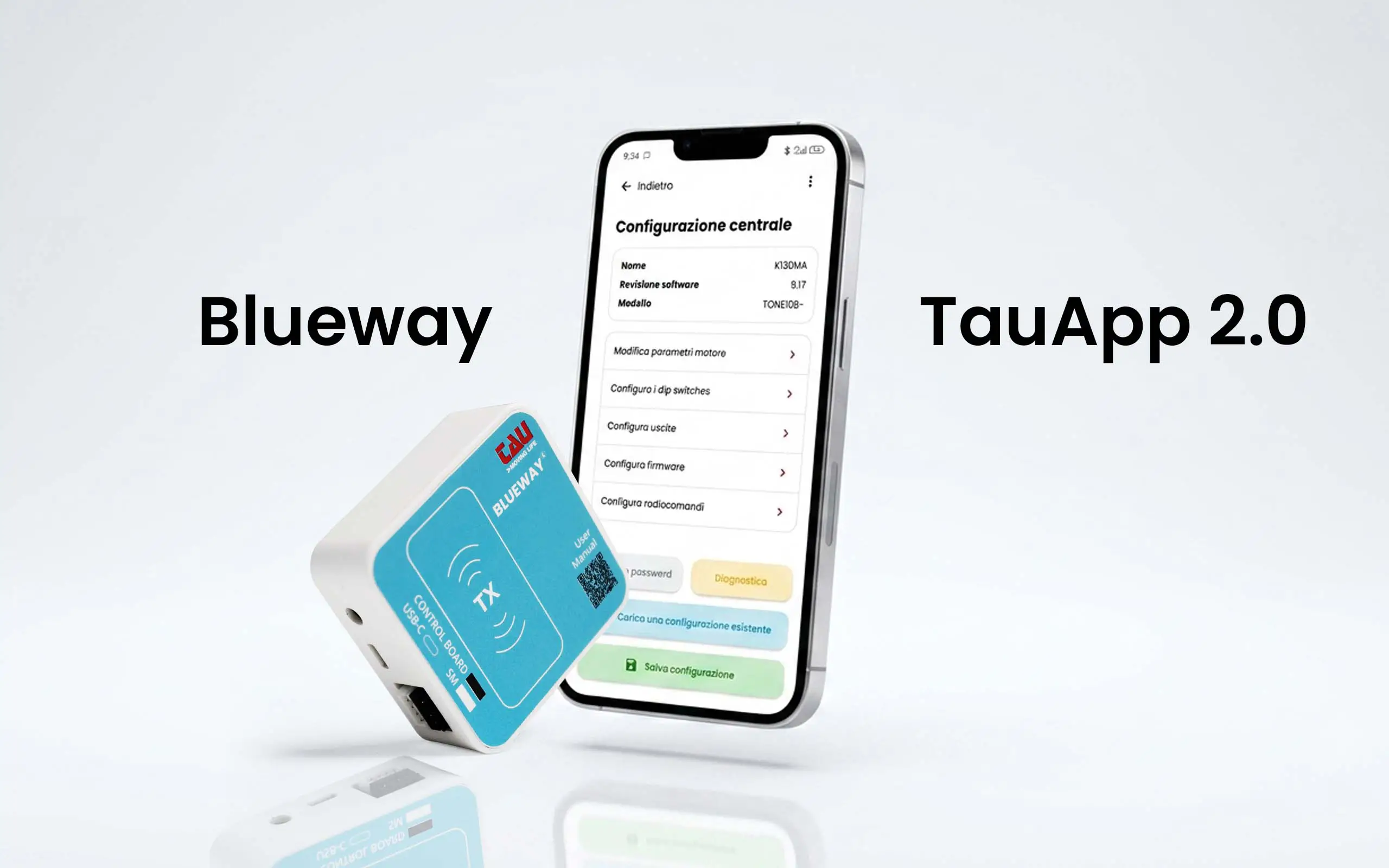 Blueway & TauApp 2.0